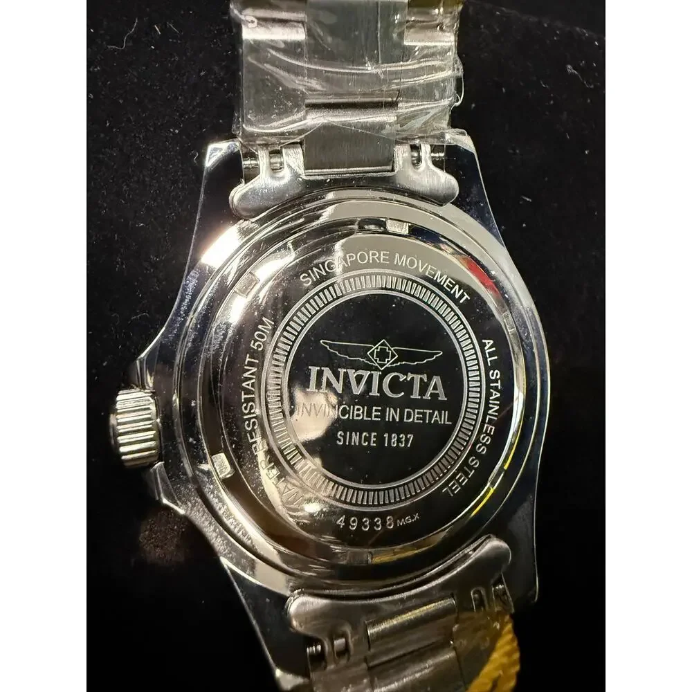 Invicta Specialty Rowan Men's Watch 40mm, Steel Green, Black Dial. New! 49338